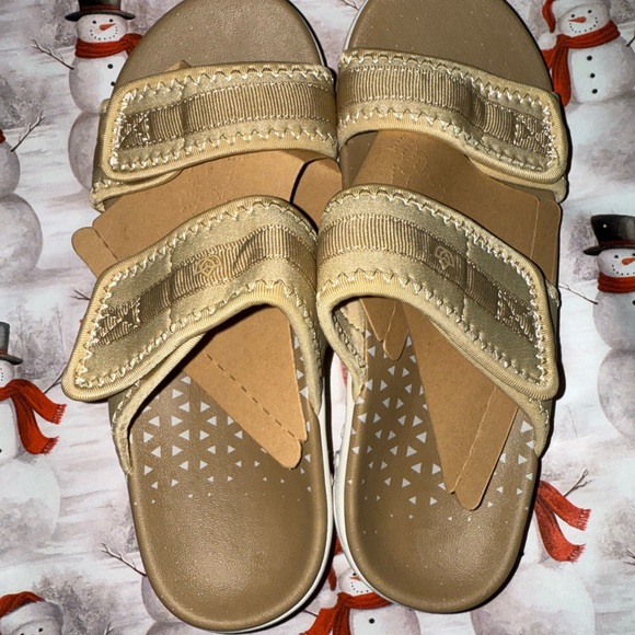 Spenco Women's Tan Orthotic Sandals 6.5 Wide.  New with tags - Picture 6 of 6